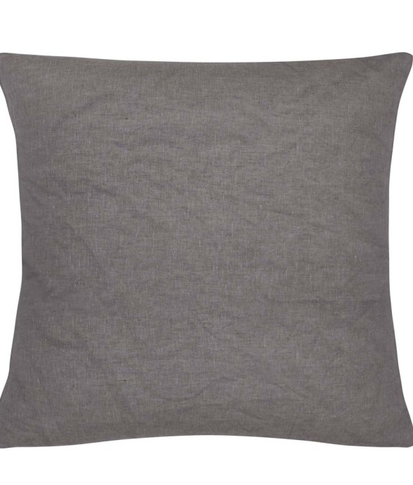 Taie d'oreiller unie en...