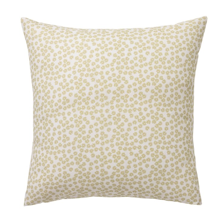 Taie d'oreiller imprimée en coton, FLEURETTE