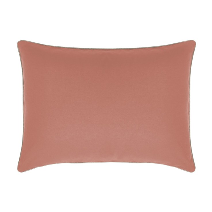 Taie d'oreiller unie en coton, AURORE