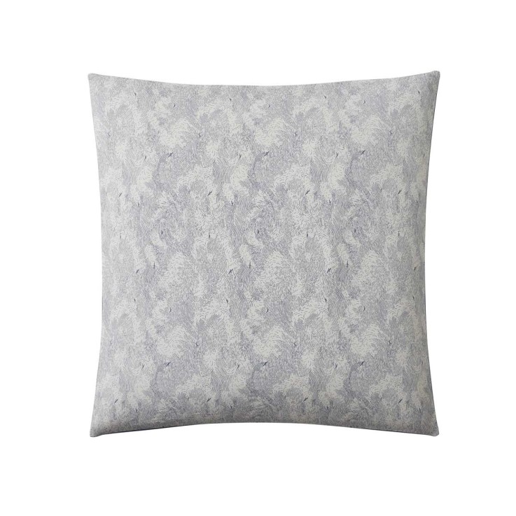 Parure de lit Housse de couette + 2 taies carrées en percale de coton, EMBRUNS