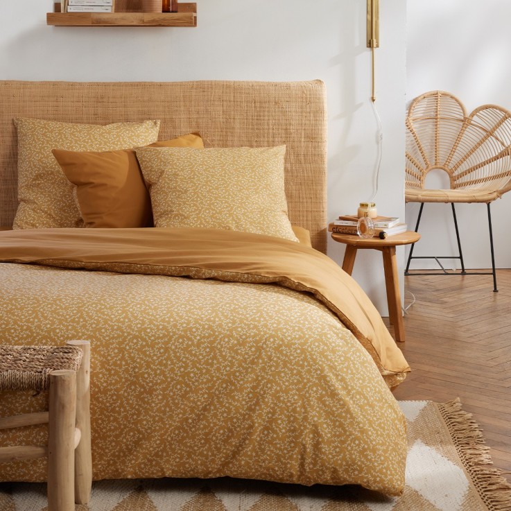 Parure de lit imprimée en coton, taies rectangulaires, MIMI