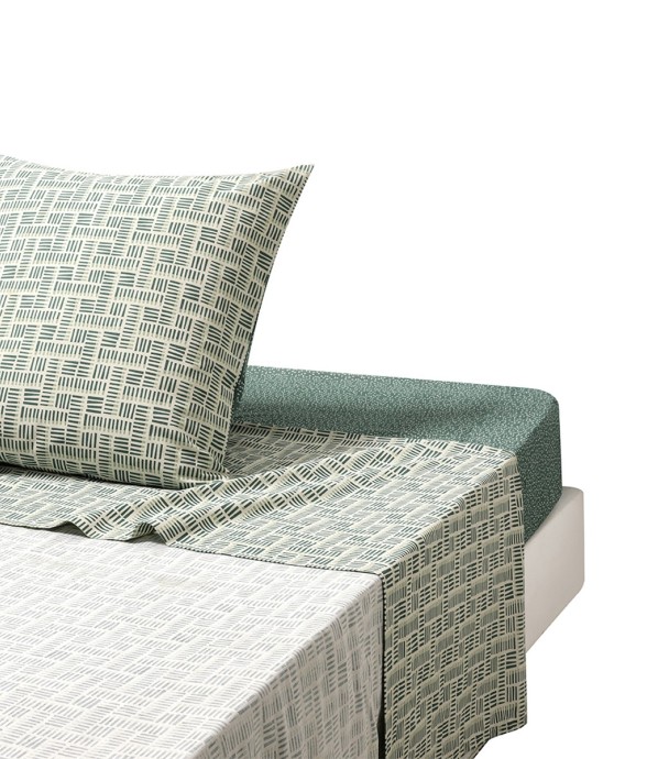 Drap plat imprimé en...