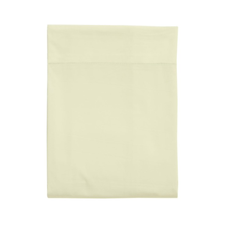 Drap plat uni en coton, LES UNIS
