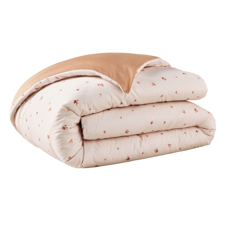 Housse de couette imprimée en satin de coton, IMPRESSIONNISTE