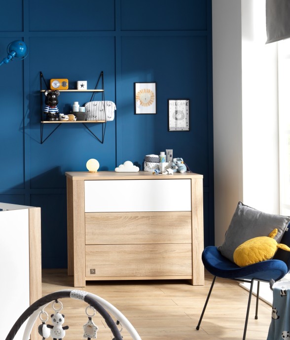 Commode 3 tiroirs Antonin