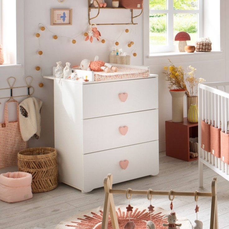 Commode à langer 3 tiroirs