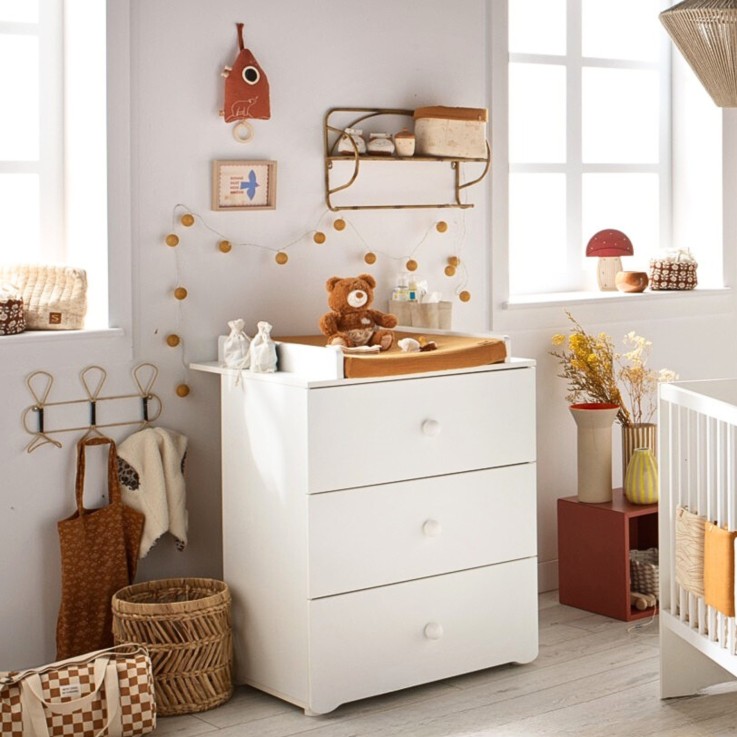 Commode à langer 3 tiroirs