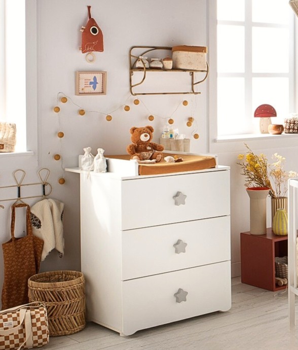 Commode à langer 3 tiroirs