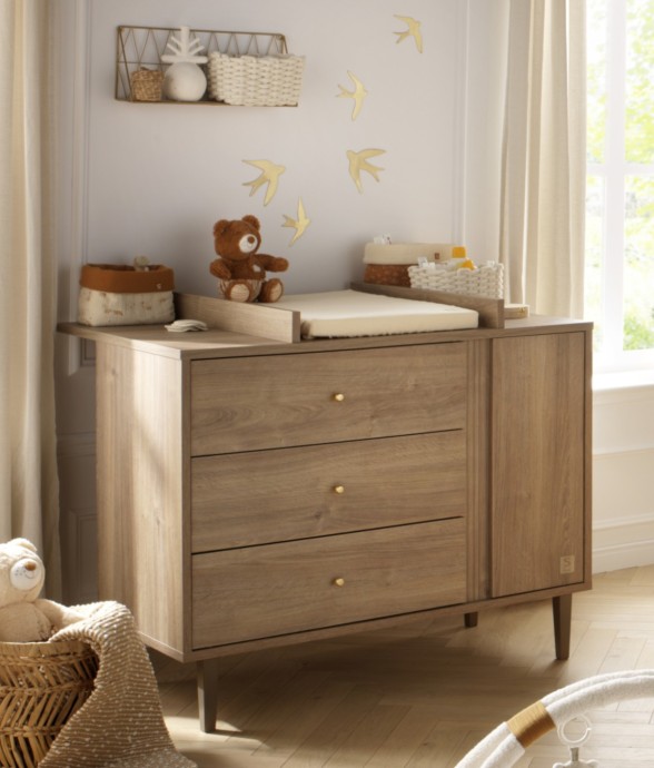 Commode 3 tiroirs et 1...