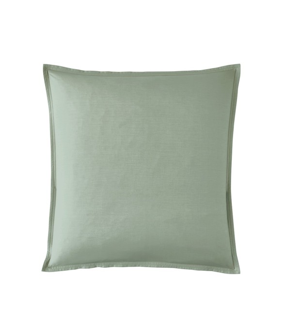 Taie d'oreiller unie en...