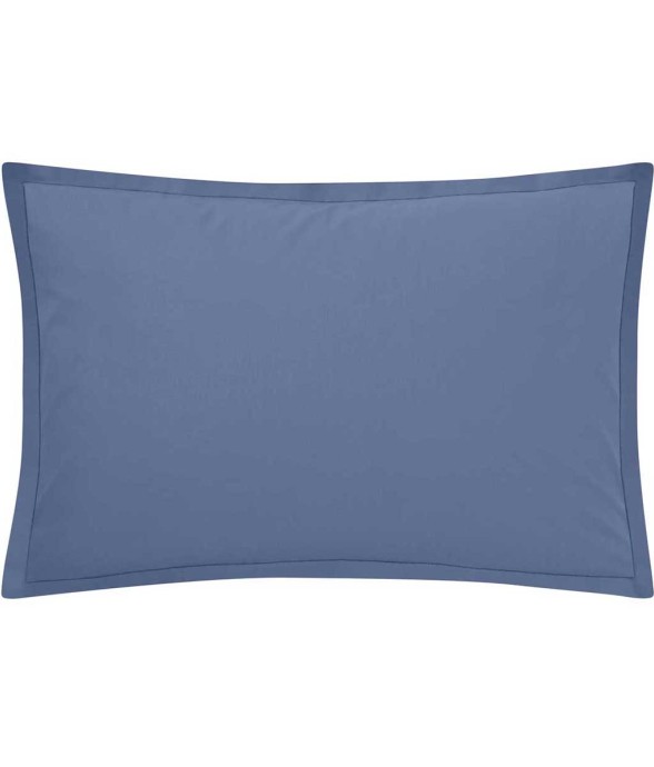 Taie d'oreiller unie coton,...