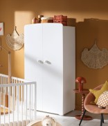 Boutons boule blancs