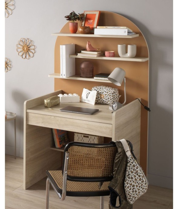 Bureau enfant - décor bois...