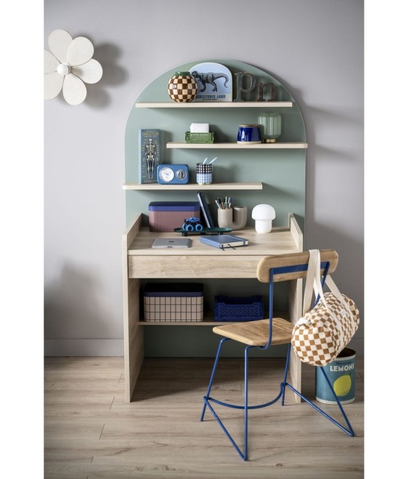 Bureau enfant - décor bois...