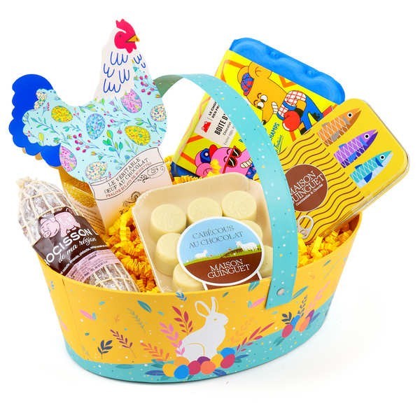 Panier de Pâques - Casse-croûte de chocolat
