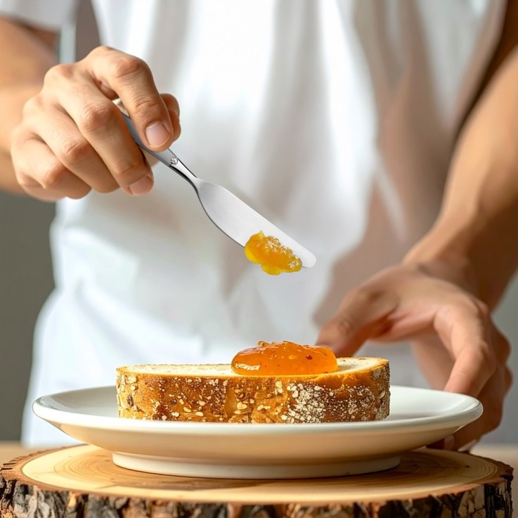 Lot de 2 tartineurs Jet Sablé en inox