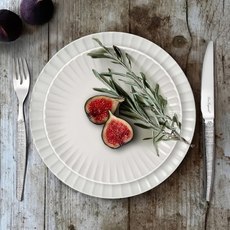 Ménagère 24 couverts de table Jet Textil en inox