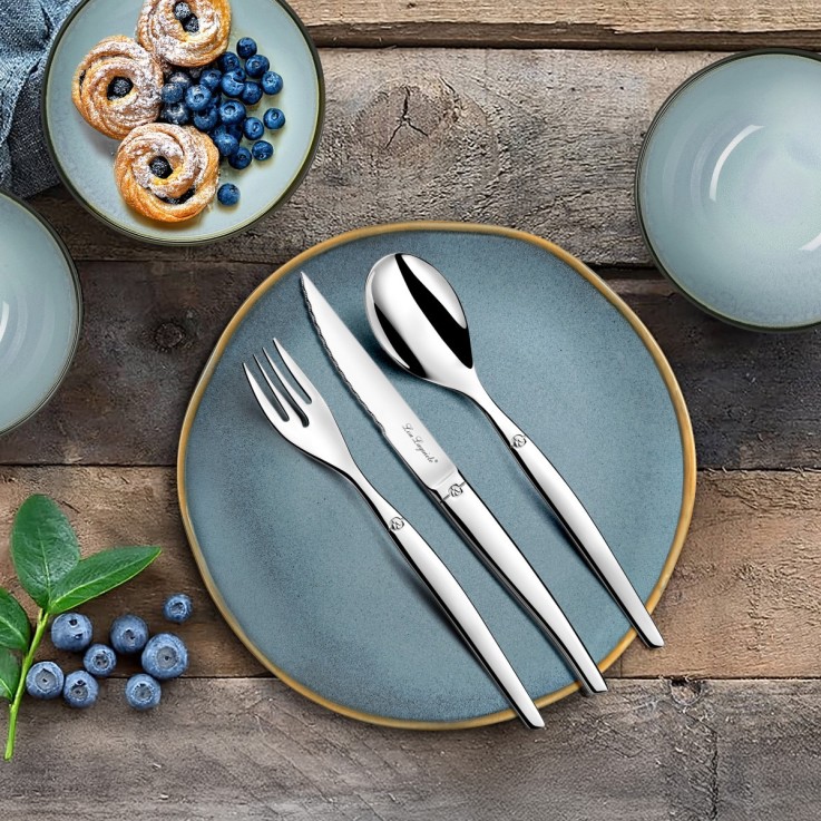 Coffret 24 pièces Jet en inox