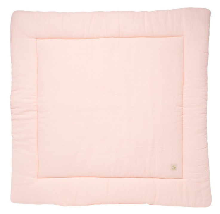 Grand tapis de jeu en double gaze de coton