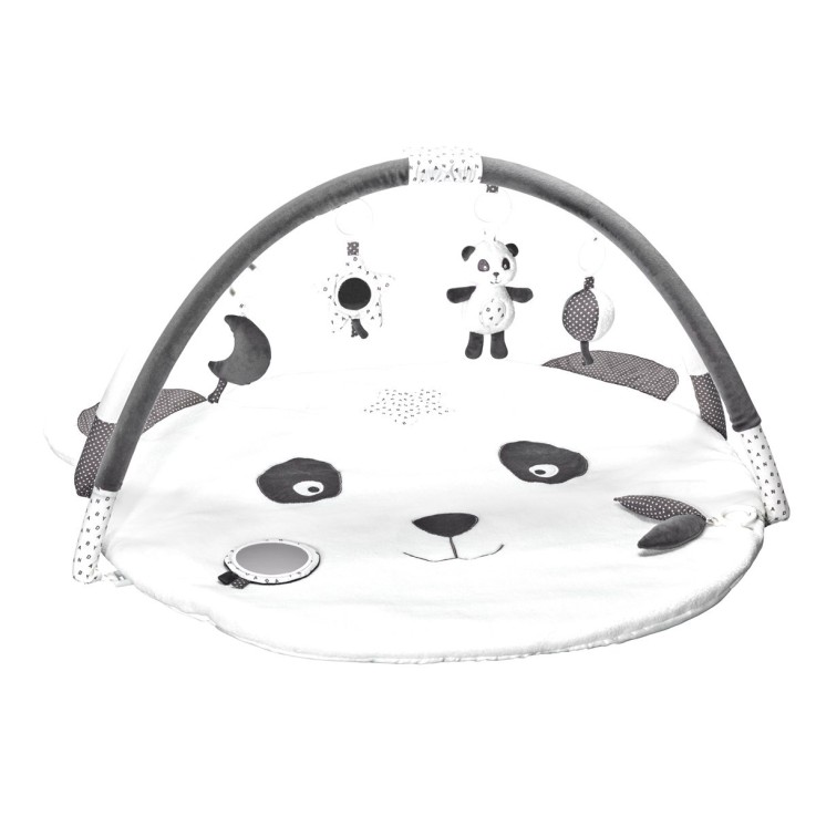 Tapis d'éveil Chao Chao en velours blanc