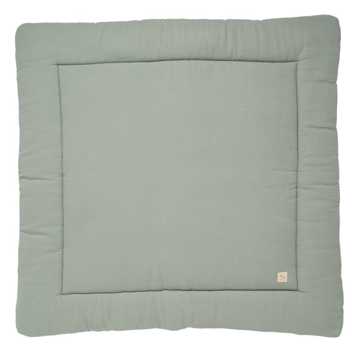 Grand tapis de jeu en double gaze de coton