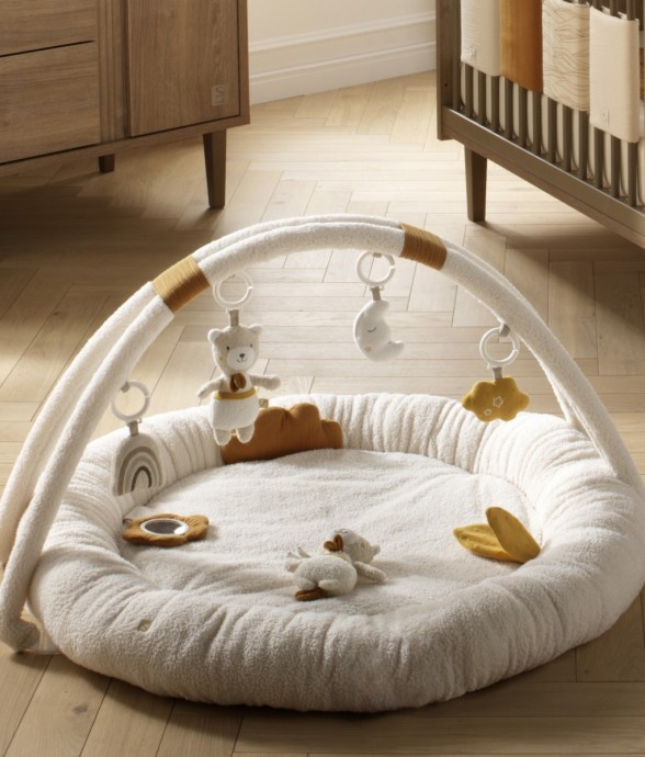 Tapis d'éveil rond en...