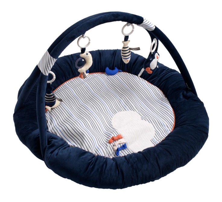 Tapis d'éveil Baby Sailor en velours