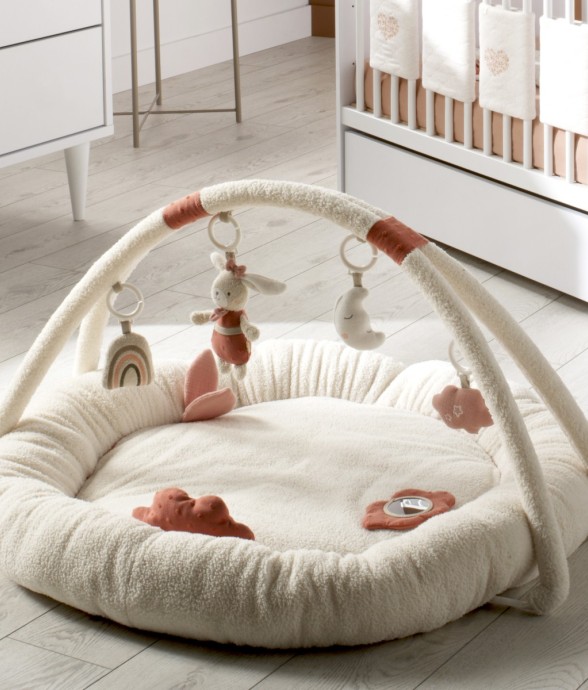 Tapis d'éveil rond en...