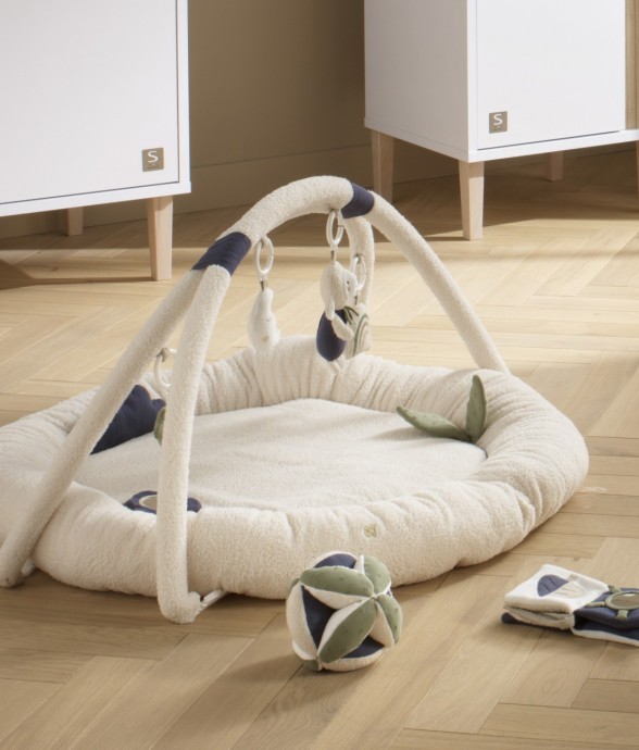 Tapis d'éveil rond en...