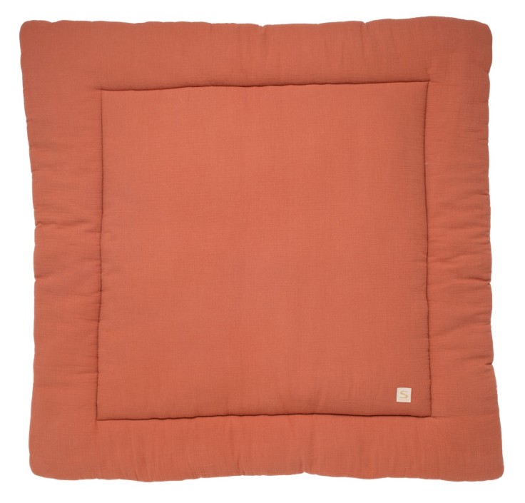 Grand tapis de jeu en double gaze de coton