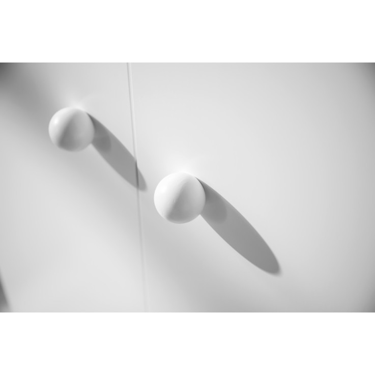 Chambre complète bébé avec lit 120x60cm et commode à langer 3 tiroirs