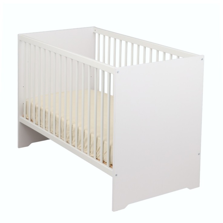 Chambre complète bébé avec lit 120x60cm et commode à langer 3 tiroirs