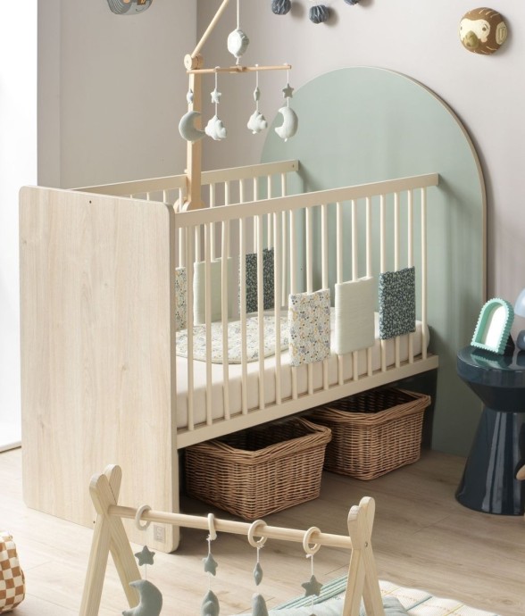 Lit bébé évolutif 120x60 en...