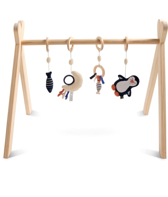 Arche d'éveil bois avec 4...