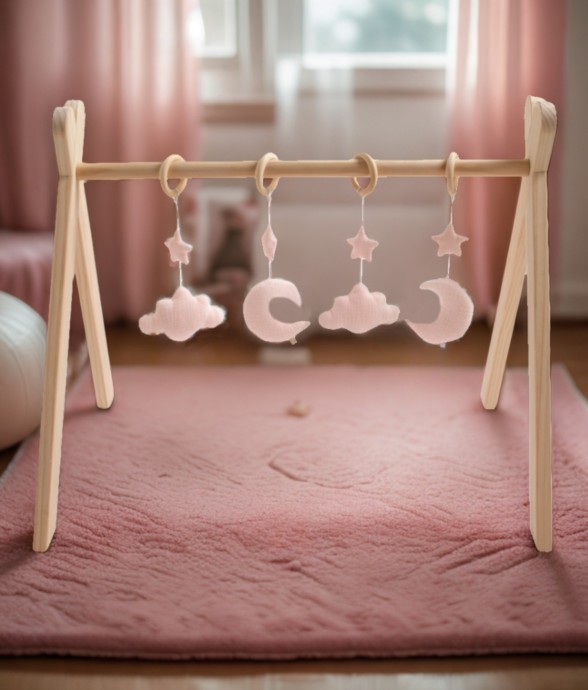 Arche d'éveil bois avec 4...