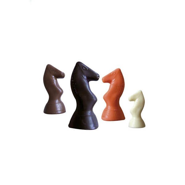Jeu de petits chevaux en chocolat - Boîte de 260g