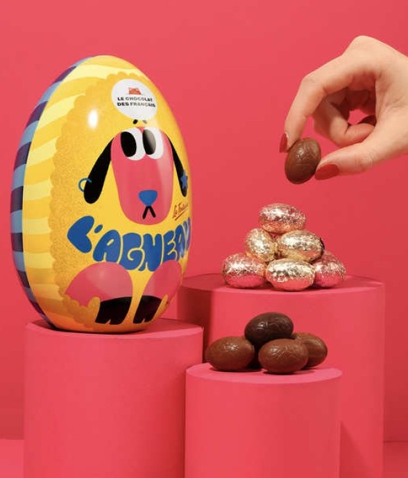 Œuf métal le Loup &...