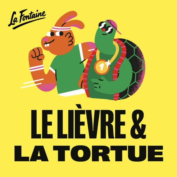 Œuf métal le Lièvre et la Tortue garni de petits œufs au chocolat noir fourré - Œuf métal de 225g