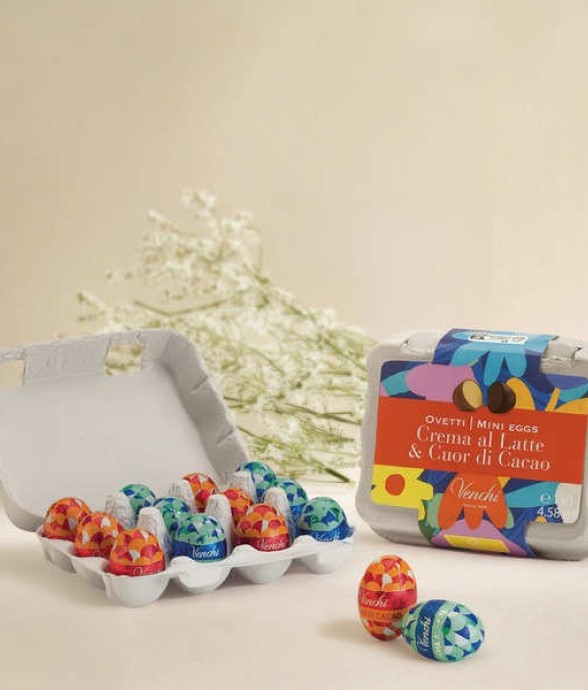 Boîte de 12 petits œufs de...