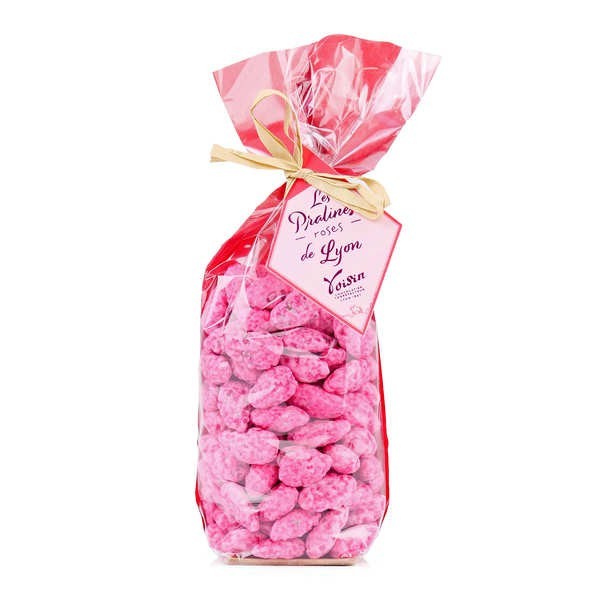 Sachets de pralines roses extra fines -Voisin - Sachet de 200g