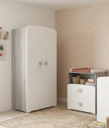 Boutons étoile gris