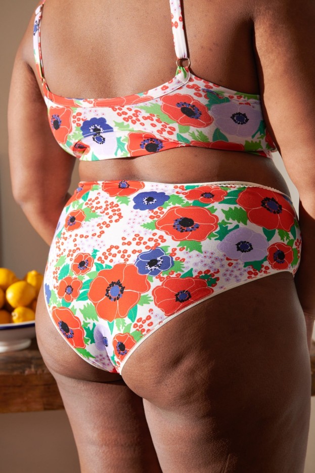 Culotte Coton Taille Haute Imprimé