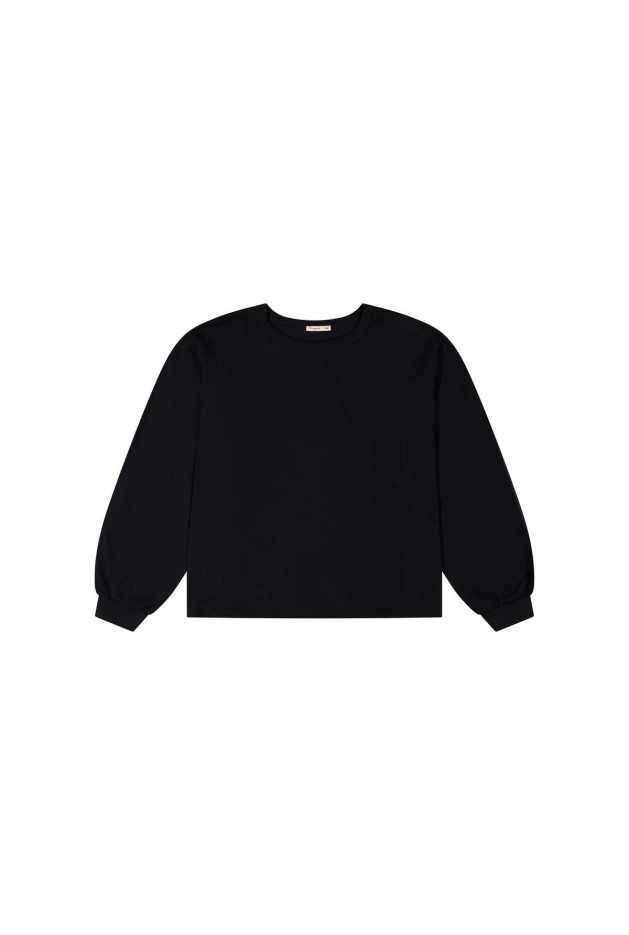 Sweat coton uni