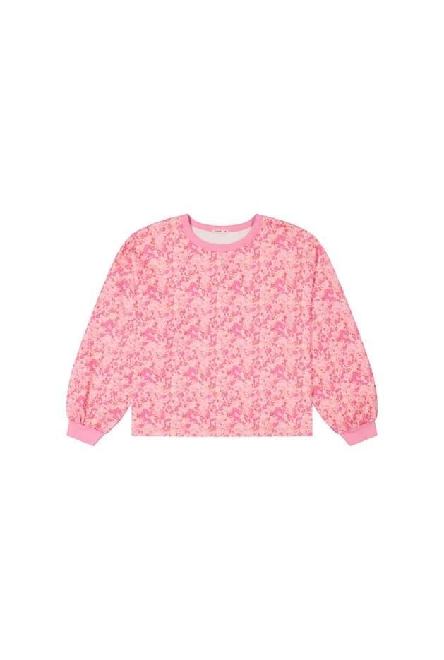 Sweat coton imprimé