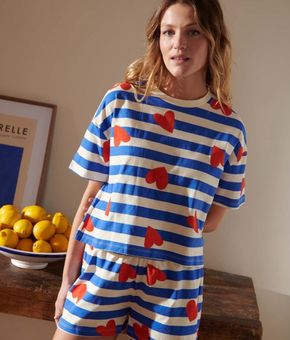 Pyjama Coton Imprimé...