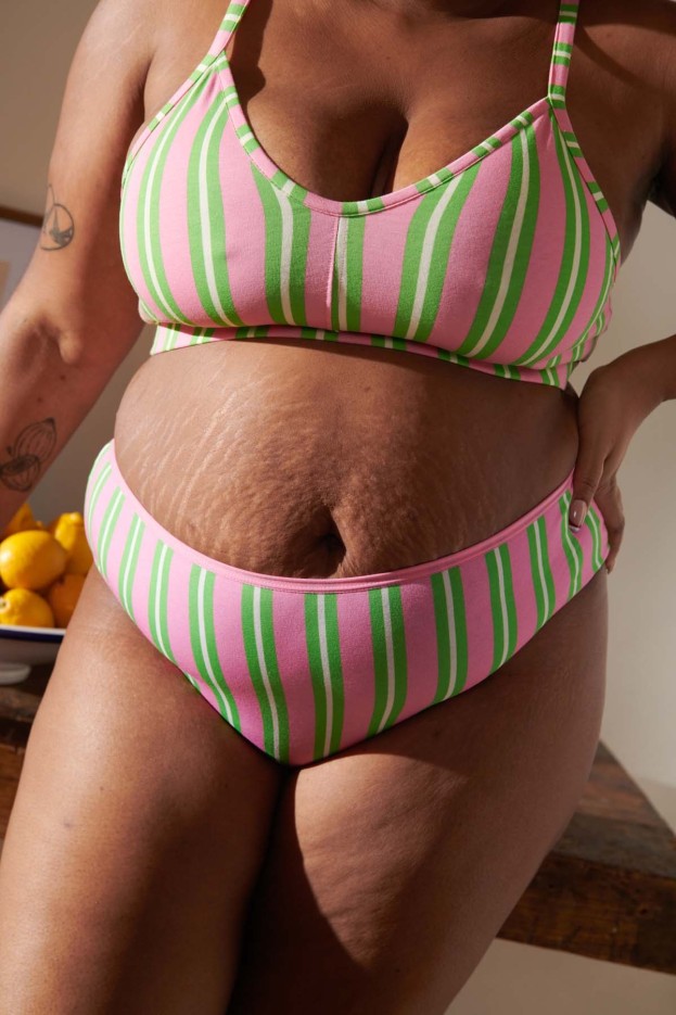 Shorty Tanga Coton Imprimé