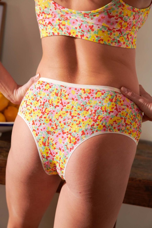 Shorty Tanga Coton Imprimé