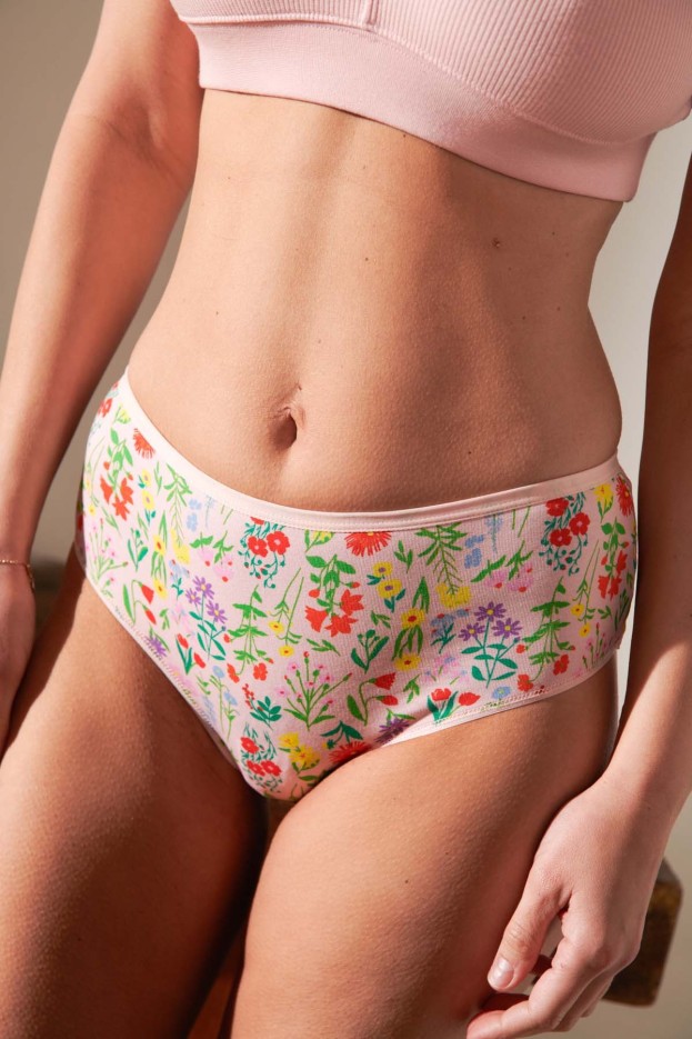 Shorty Tanga Imprimé Coton bio