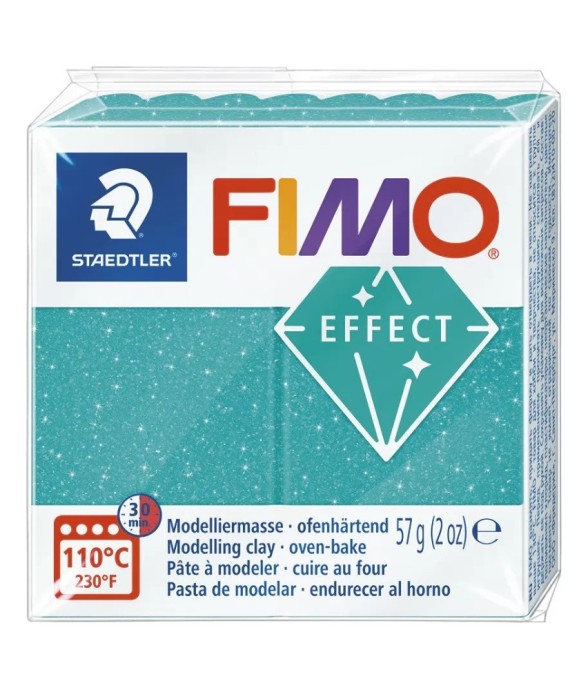 Pâte FIMO - Turquoise 392