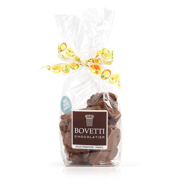 Assortiment de dinosaures en chocolat au lait - Sans sucres ajoutés - Sachet de 100g